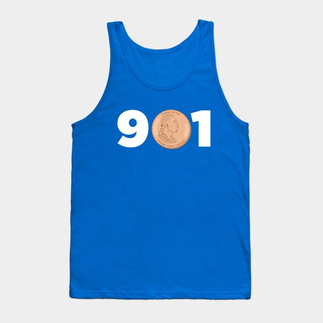 Memphis Penny 901 Cent Shirt Tank Top by APsTees